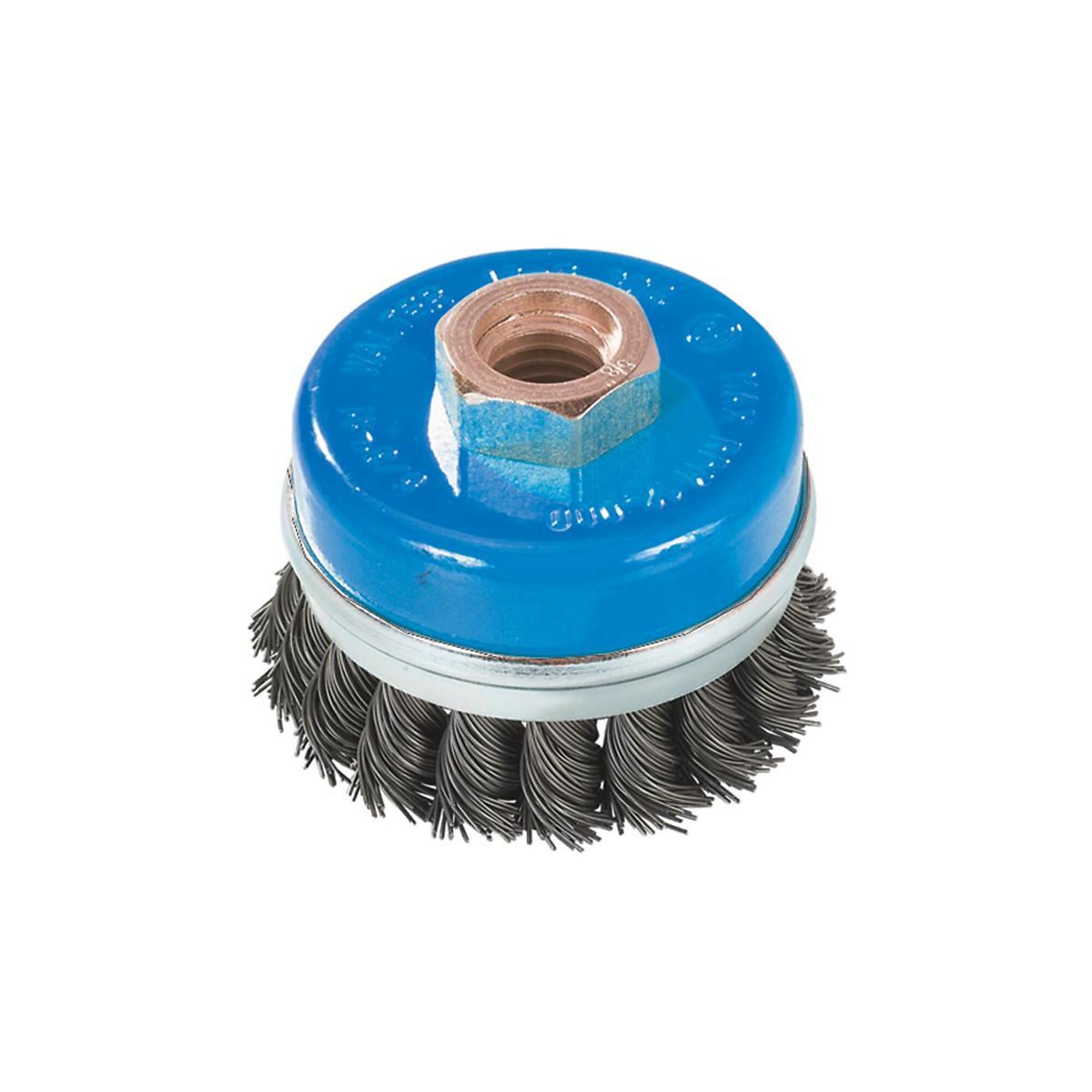Walter Stainless Steel Cup Brush — 3in. dia., M14 x 2.0, Model# 13G312